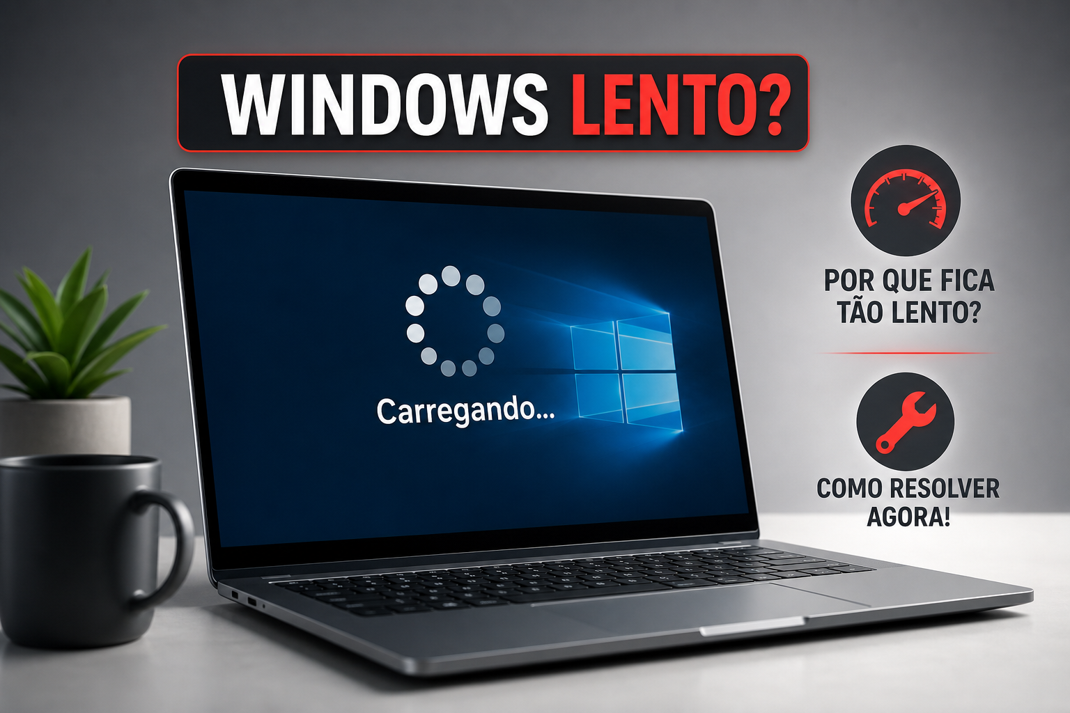 Windows lento do nada? Veja as causas e como resolver agora