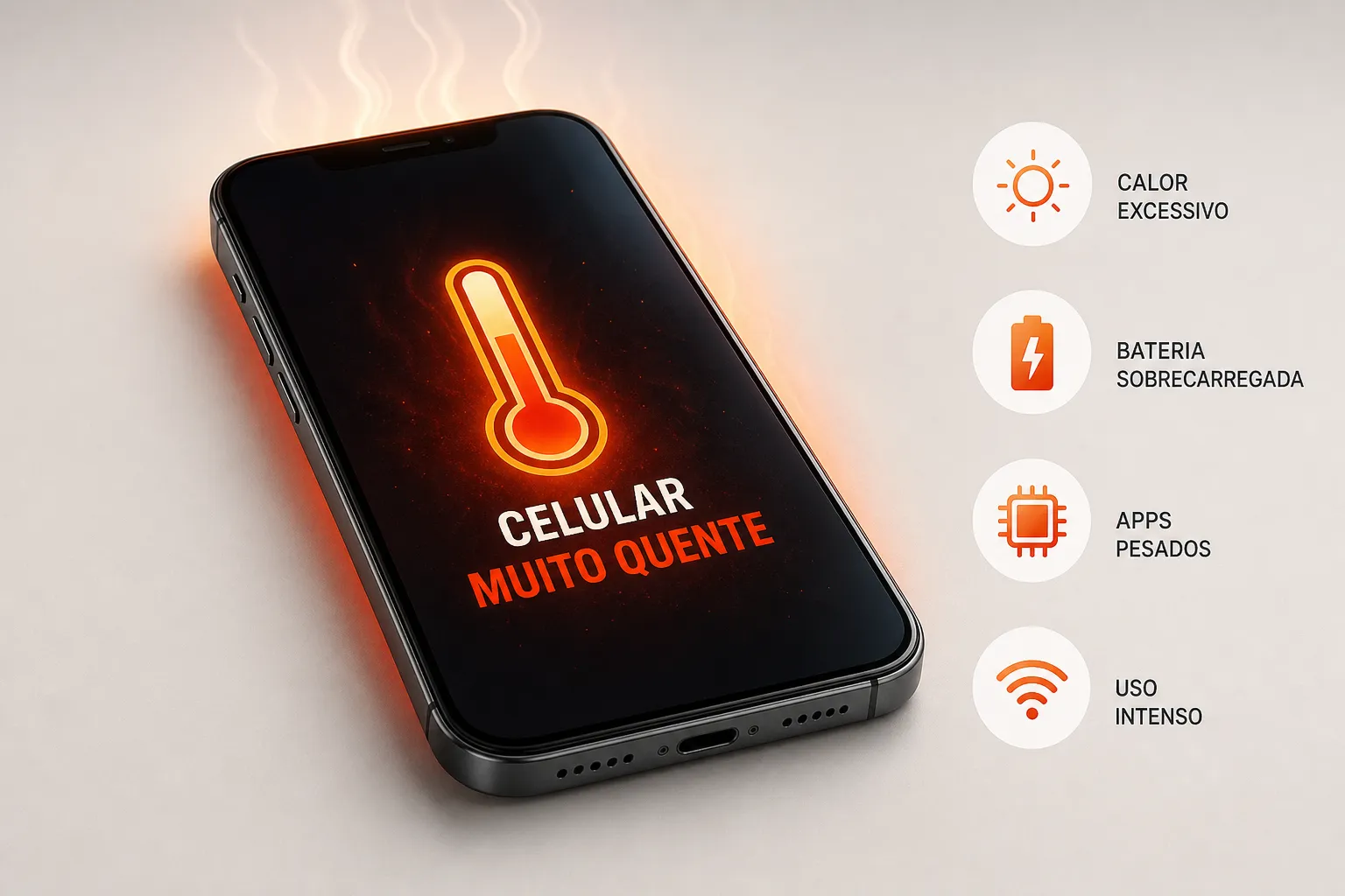 8 Motivos Que Fazem o Celular Esquentar Demais