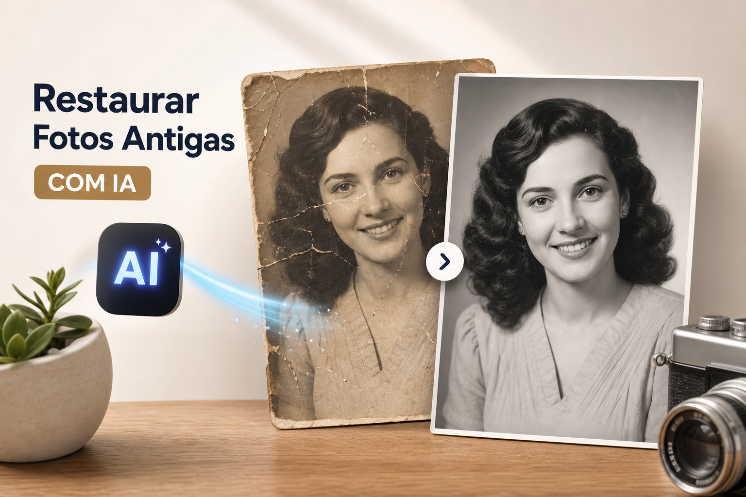 As melhores ferramentas de IA para melhorar fotos antigas
