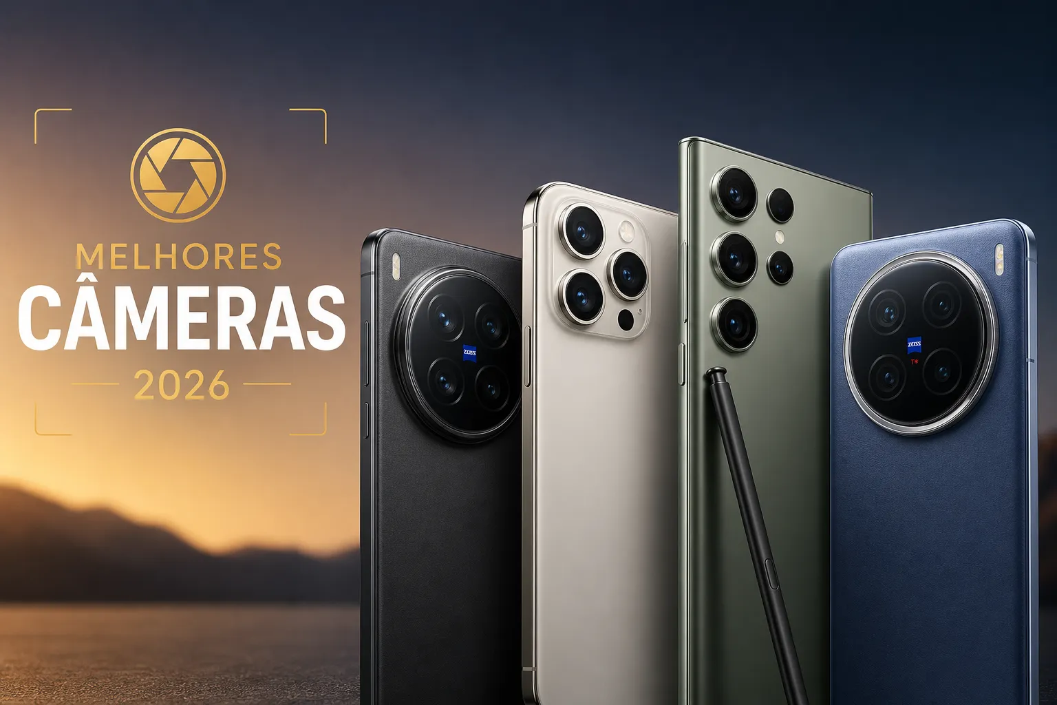 Celulares com as melhores câmeras em 2026: qual escolher?