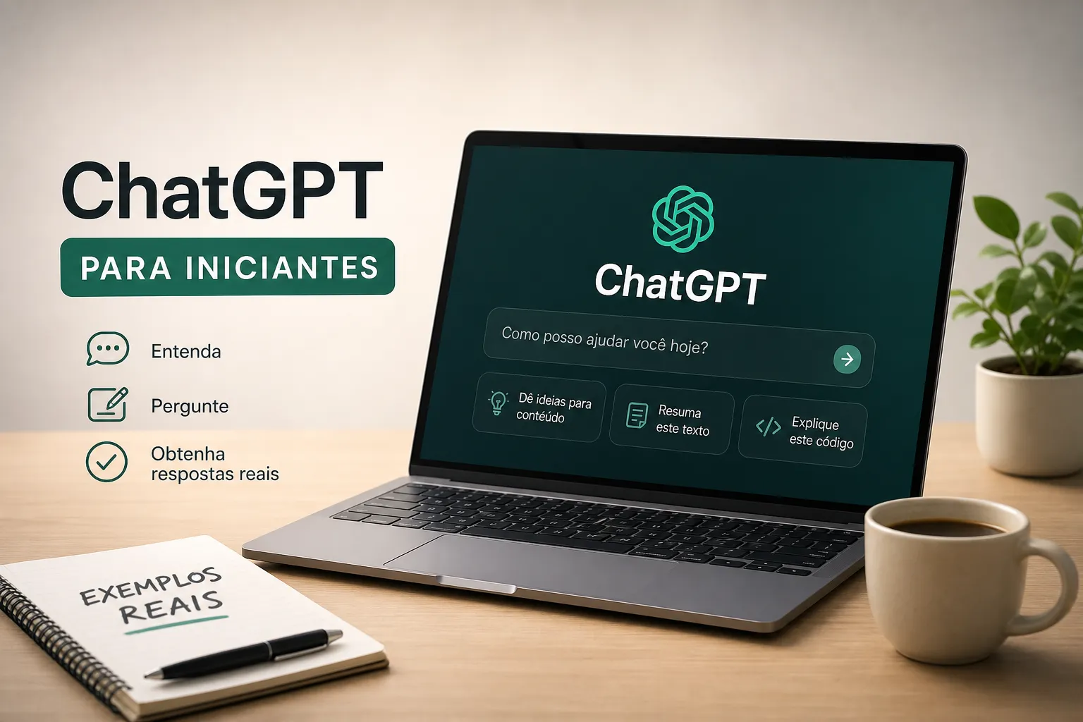 ChatGPT para iniciantes: guia prático com exemplos reais