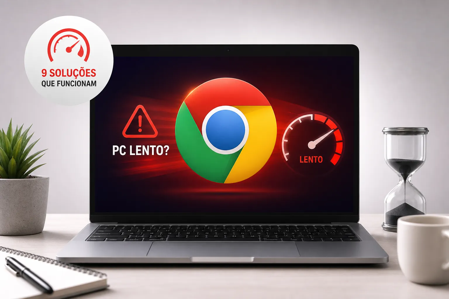 Chrome deixando PC lento? 9 soluções que funcionam