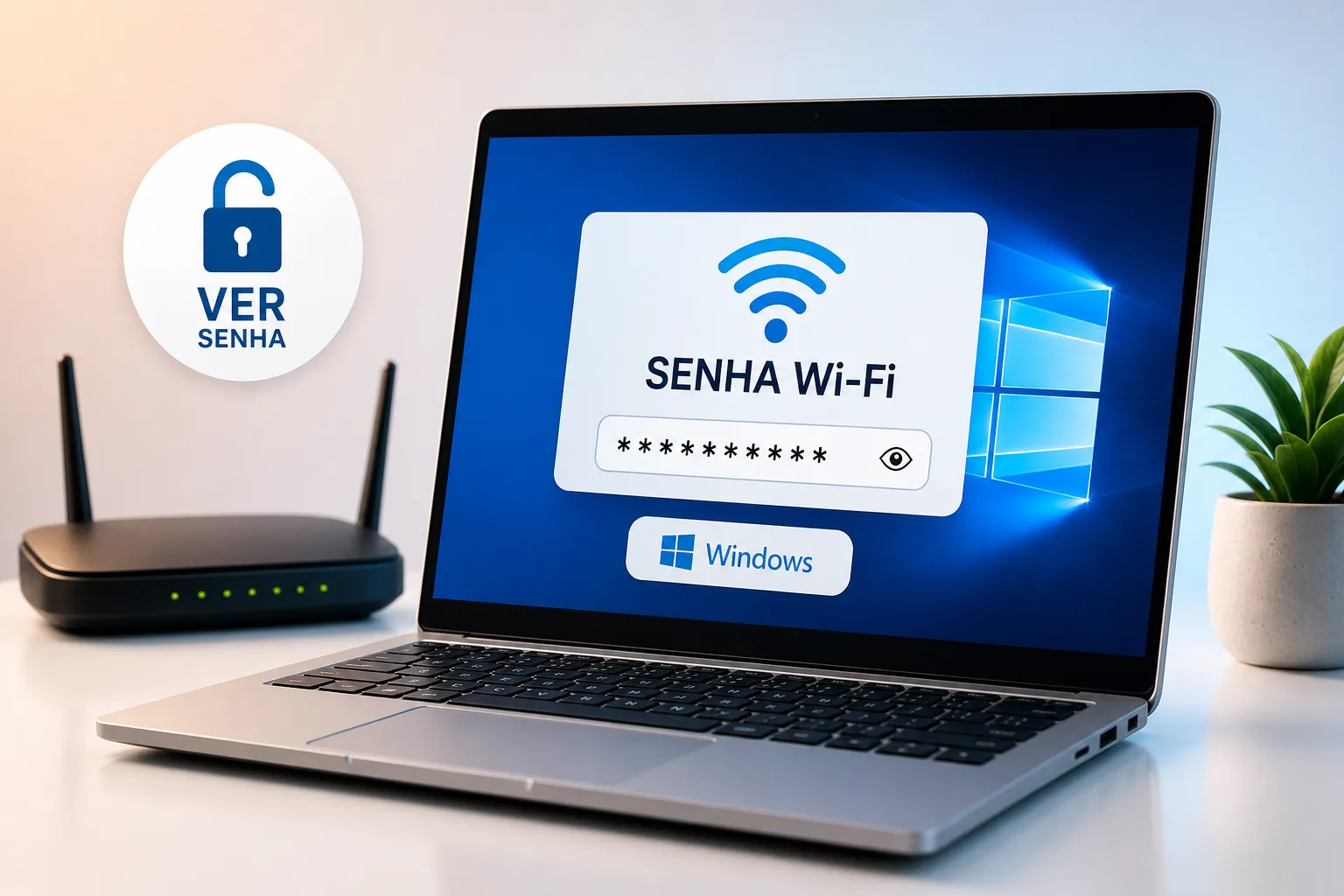 Como Descobrir a Senha do Wi-Fi no Windows