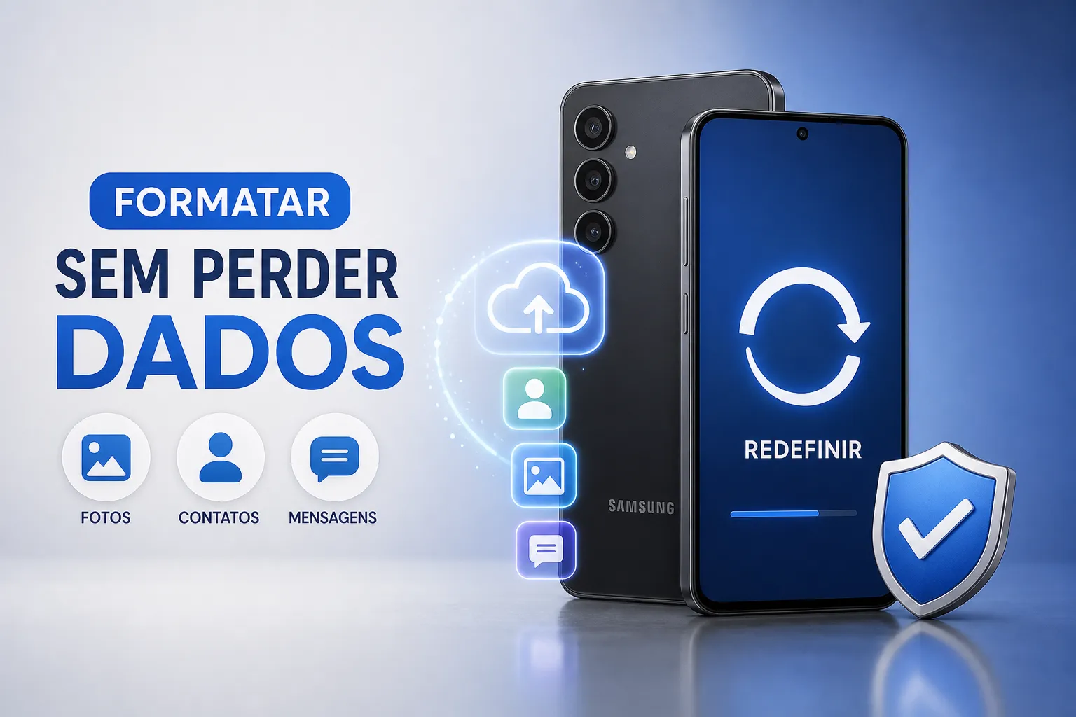 Como formatar celular Samsung sem perder seus dados