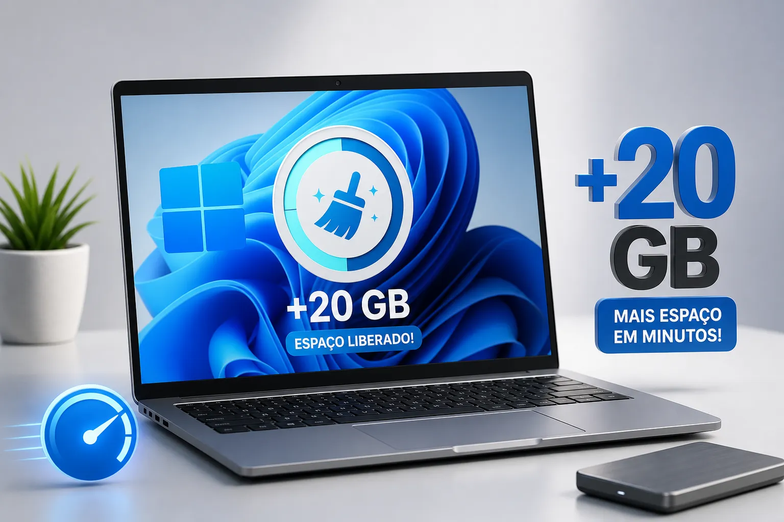 Como liberar 20 GB no Windows em minutos: 5 passos