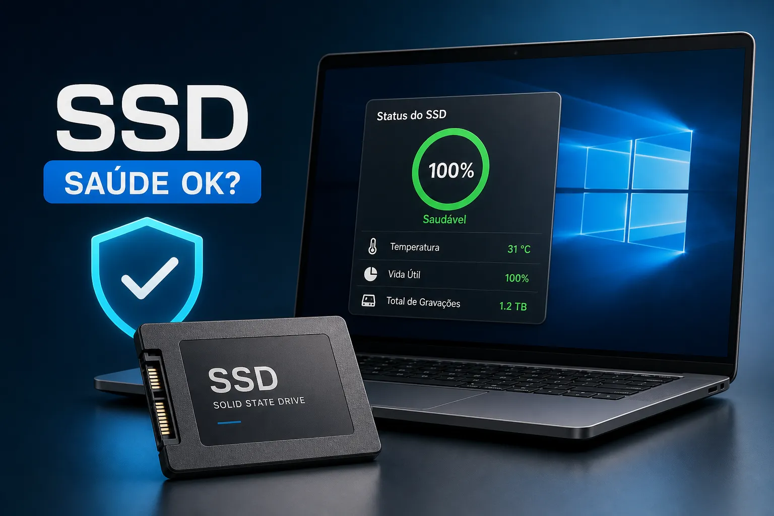 Como Verificar a Saúde do SSD no Windows