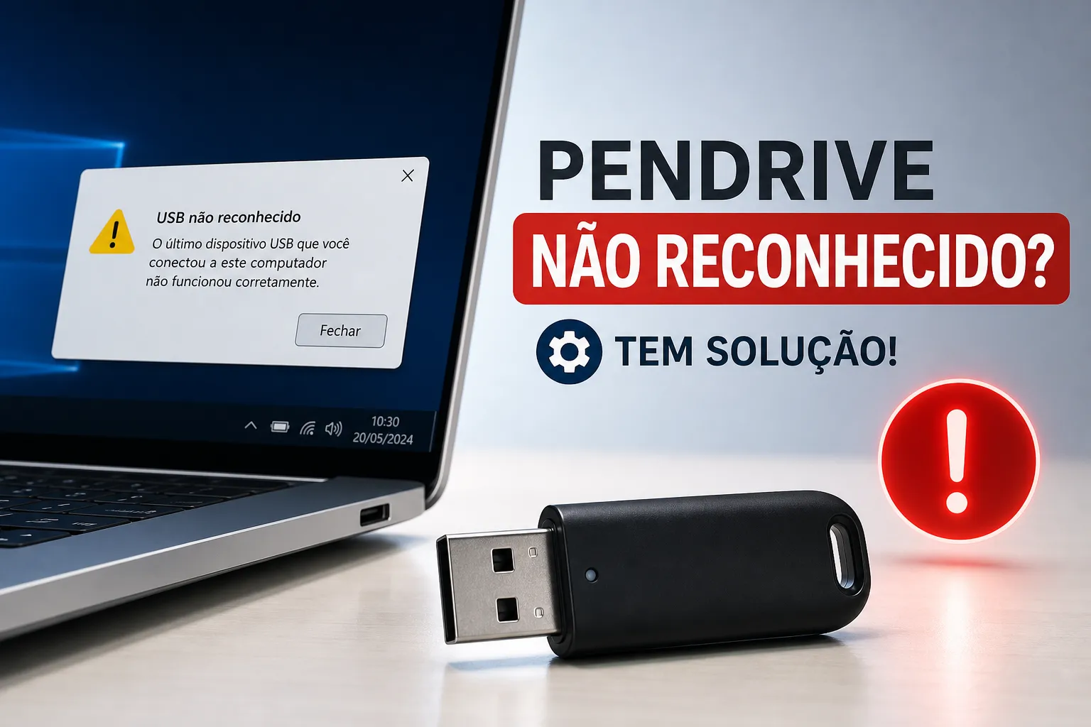 Computador Não Reconhece Pendrive? Veja Como Resolver