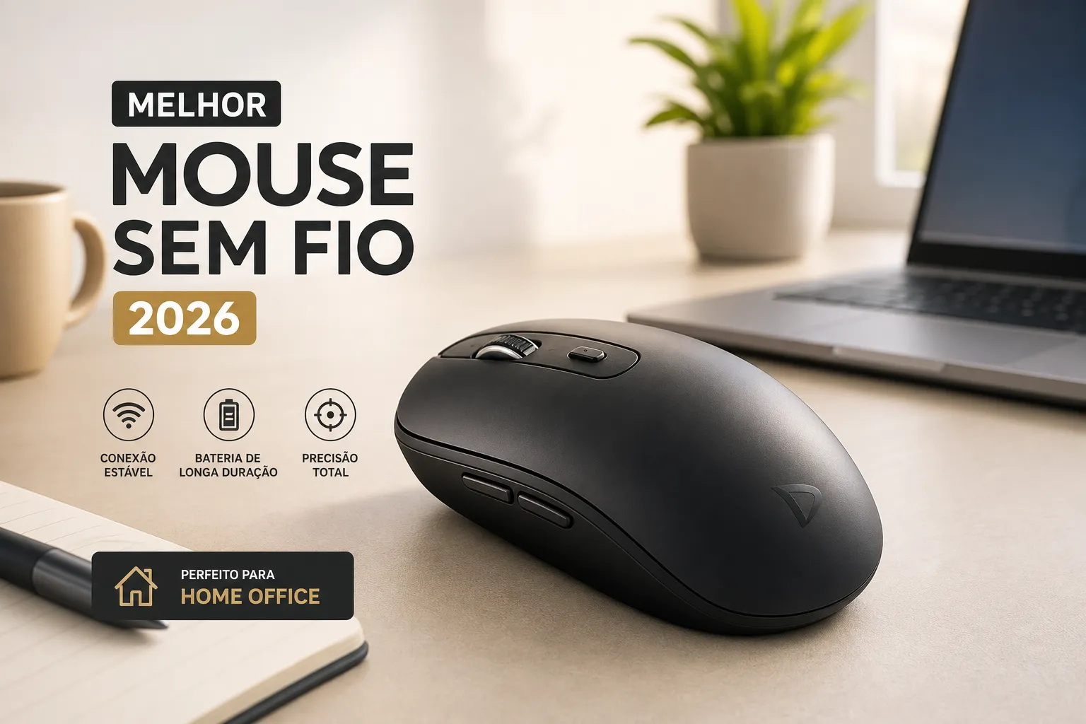 Melhor mouse sem fio de 2026: guia para home office