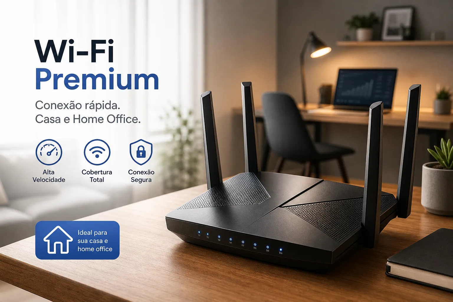 Melhor roteador Wi-Fi para casa e home office em 2026