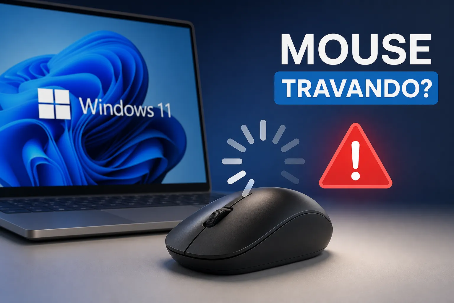 Mouse travando no Windows? 11 soluções que funcionam