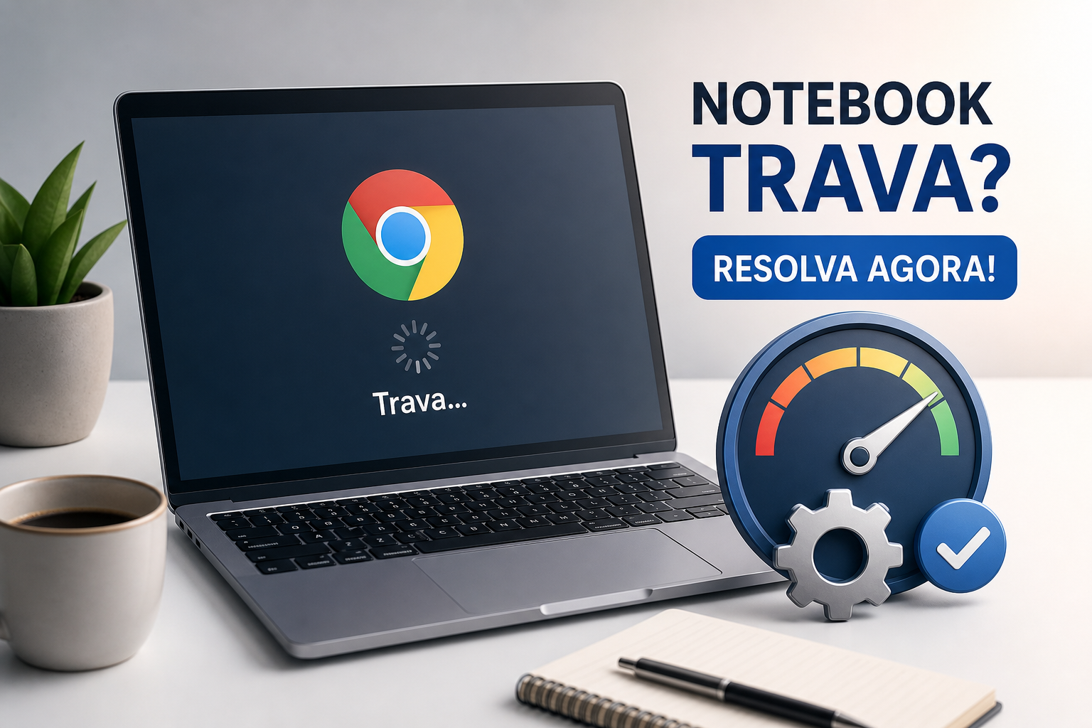Notebook trava no Chrome? Diagnóstico e 10 correções rápidas