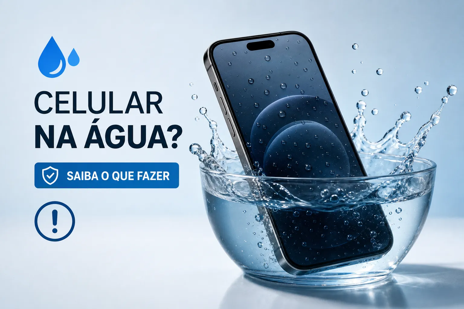 O Que Fazer Quando o Celular Cai na Água
