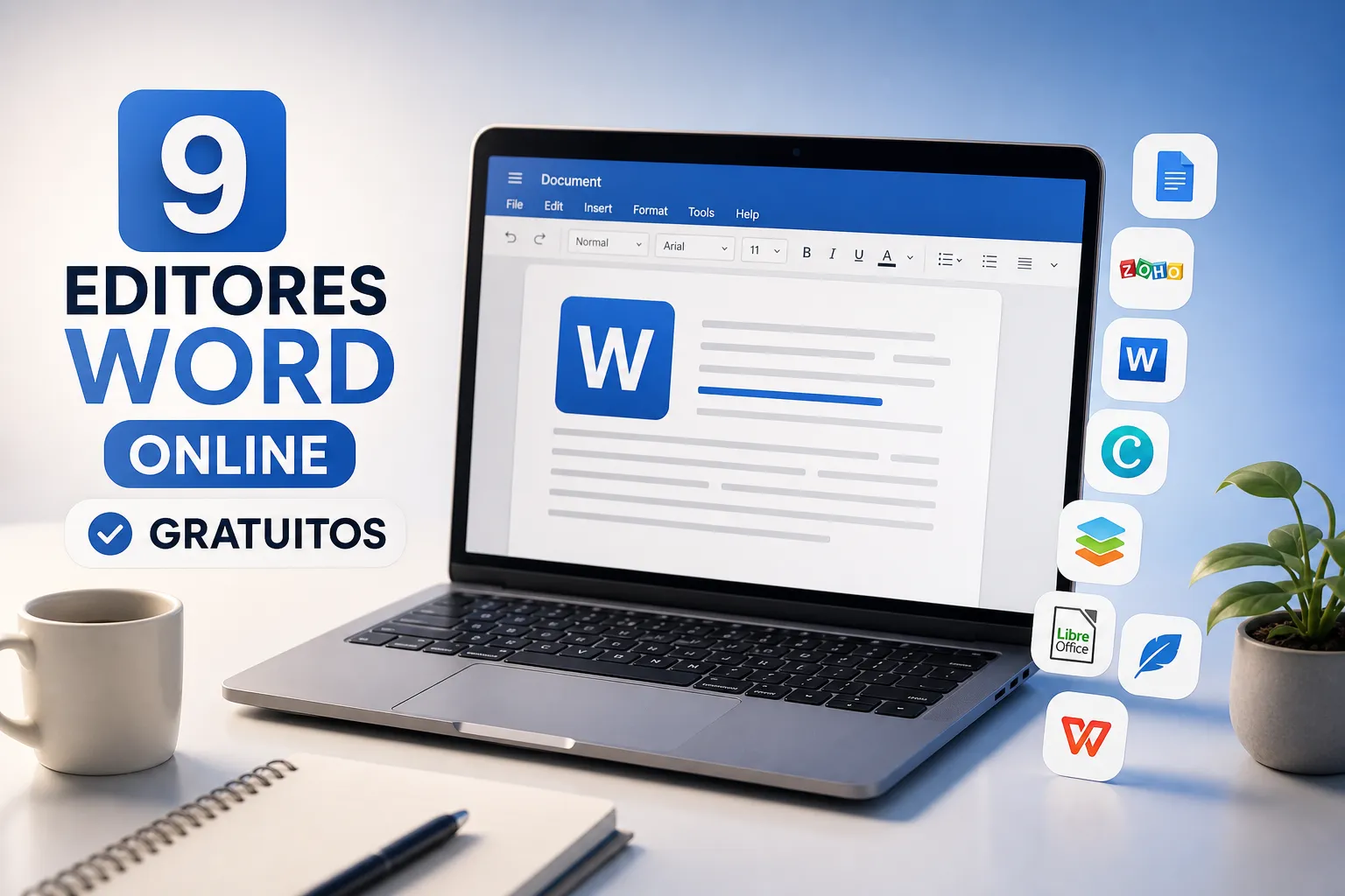 Os 9 melhores editores Word online gratuitos em 2026