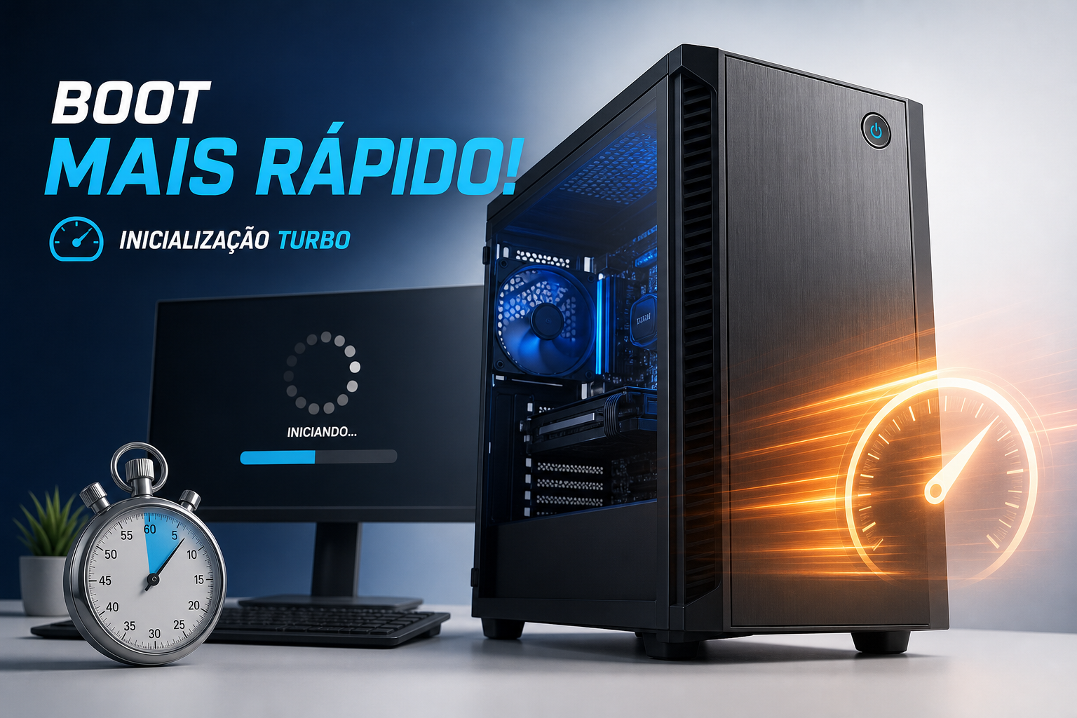 PC demora para ligar? 10 passos para acelerar o boot