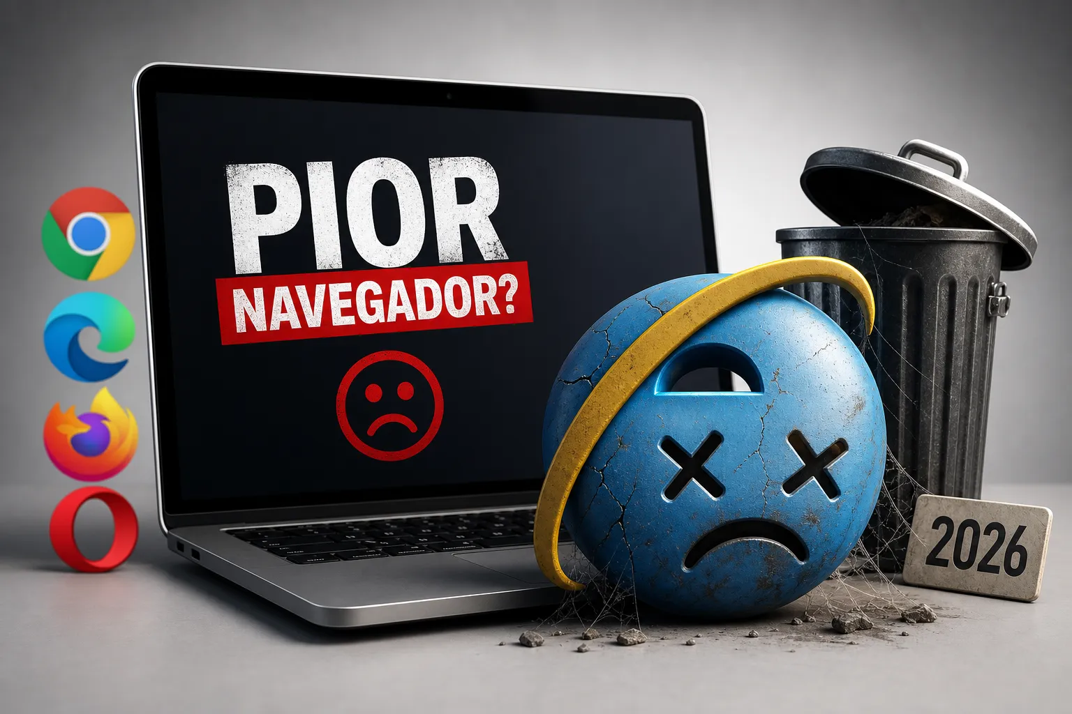 Qual É o Pior Navegador de Internet em 2026?