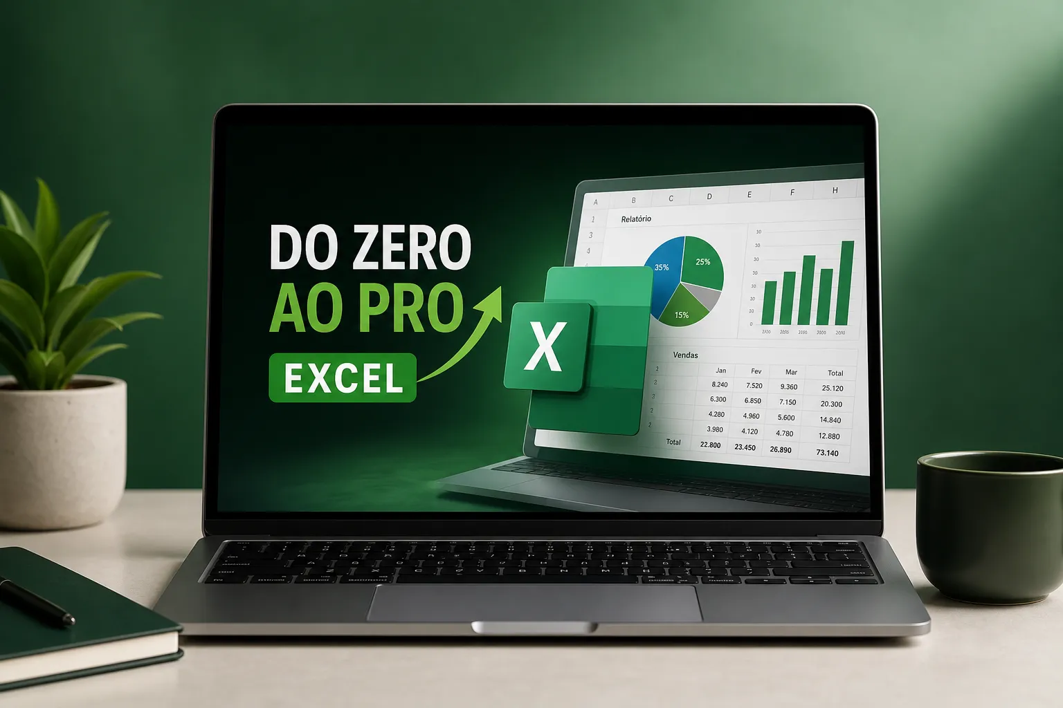 Aprenda Excel para trabalhar: roteiro do zero ao pro