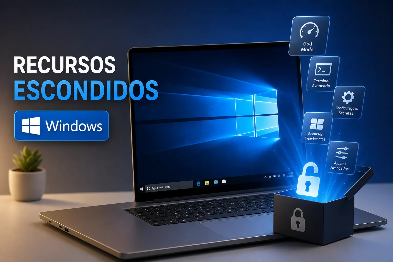 Como ativar recursos escondidos no Windows 10 e 11