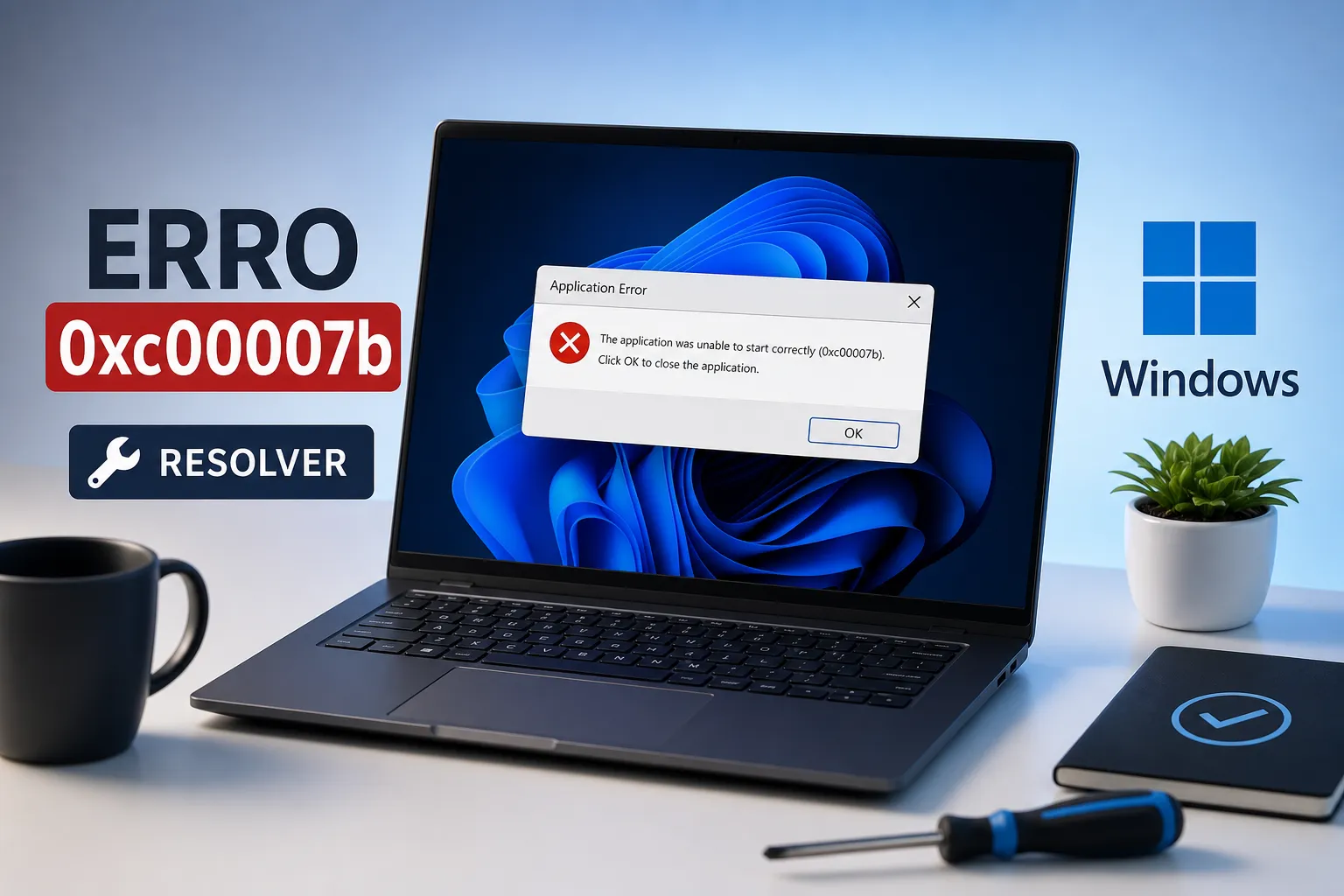 Como Corrigir o Erro 0xc00007b no Windows
