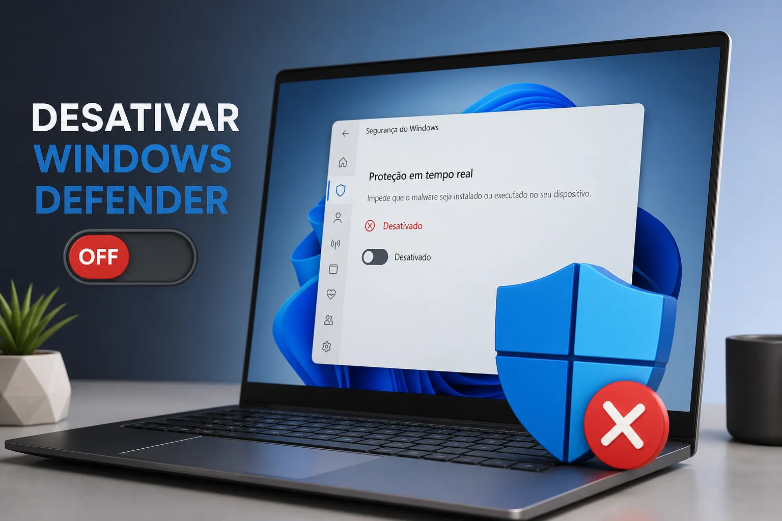 Como Desativar o Windows Defender com Segurança