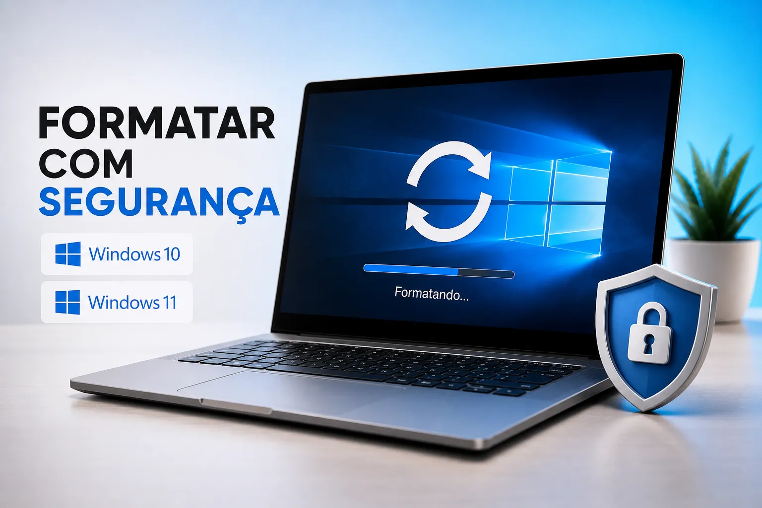 Como formatar o PC com segurança: guia Windows 10 e 11