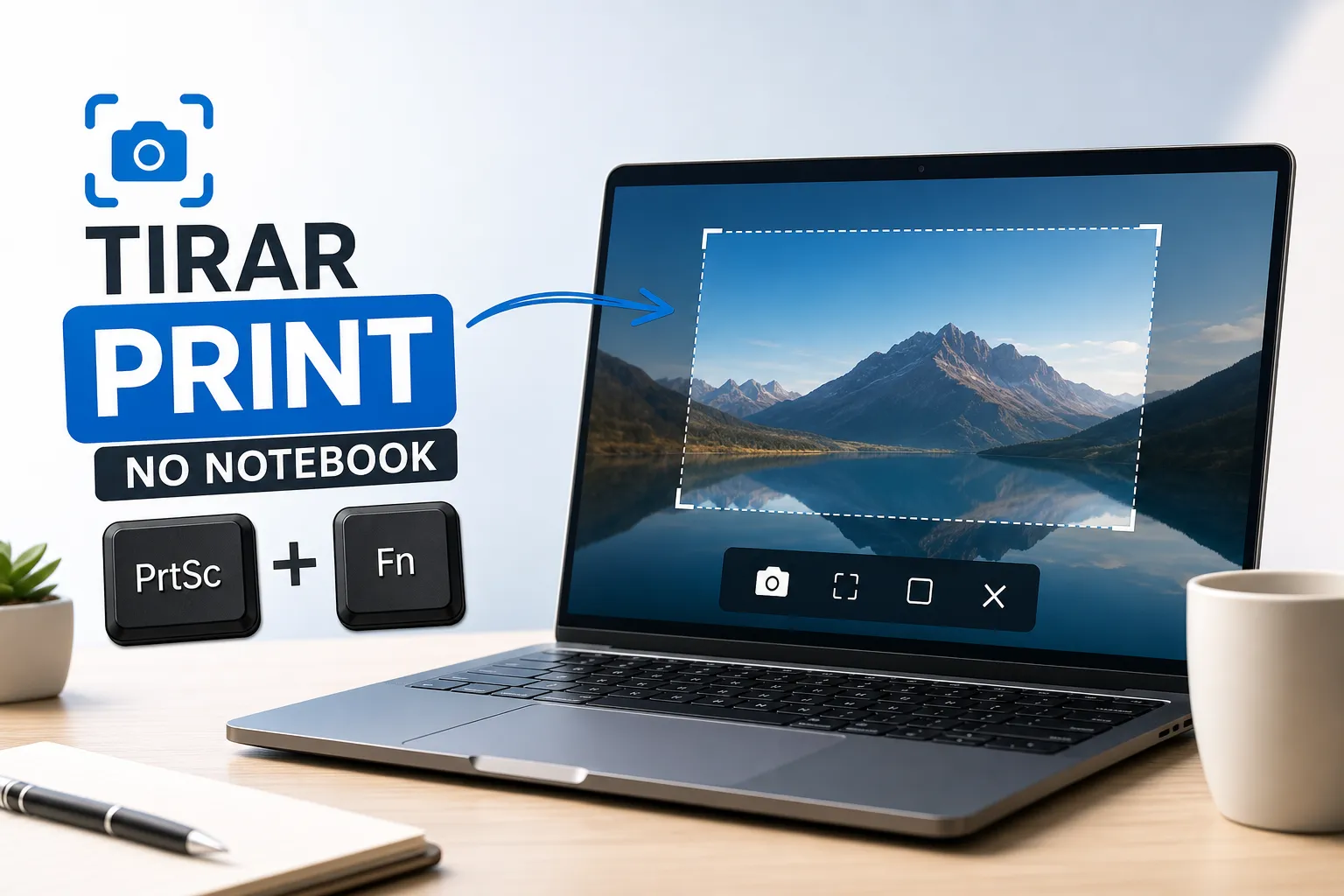 Como tirar print no notebook: 8 formas que funcionam