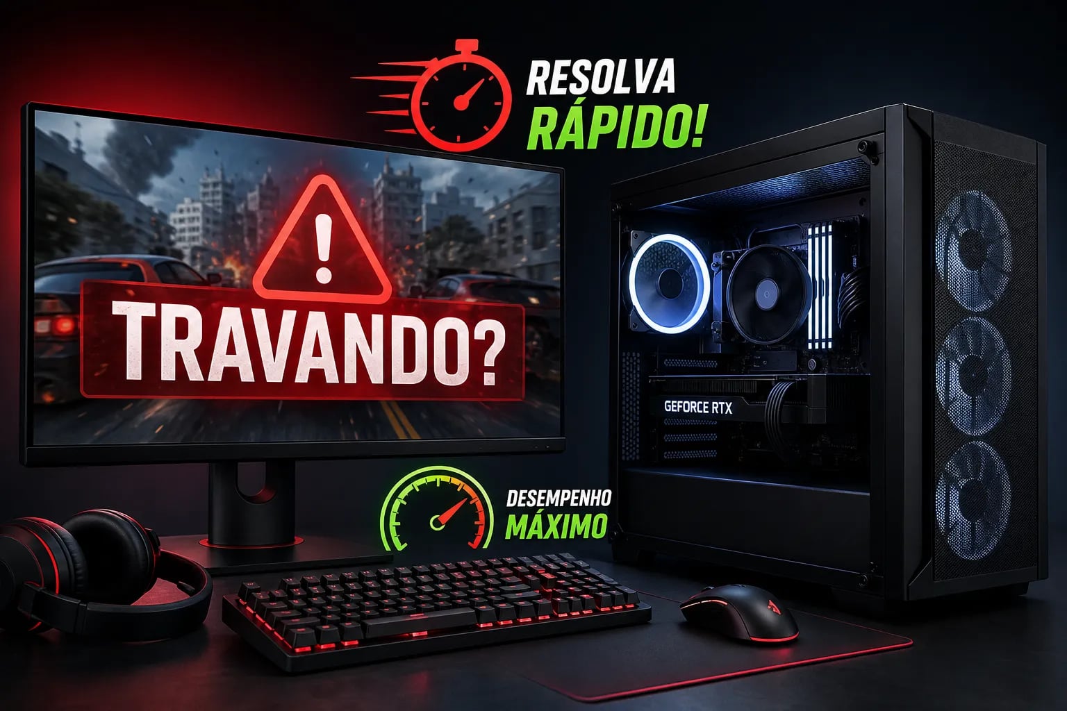 PC Travando em Jogos? Veja Como Resolver em Segundos