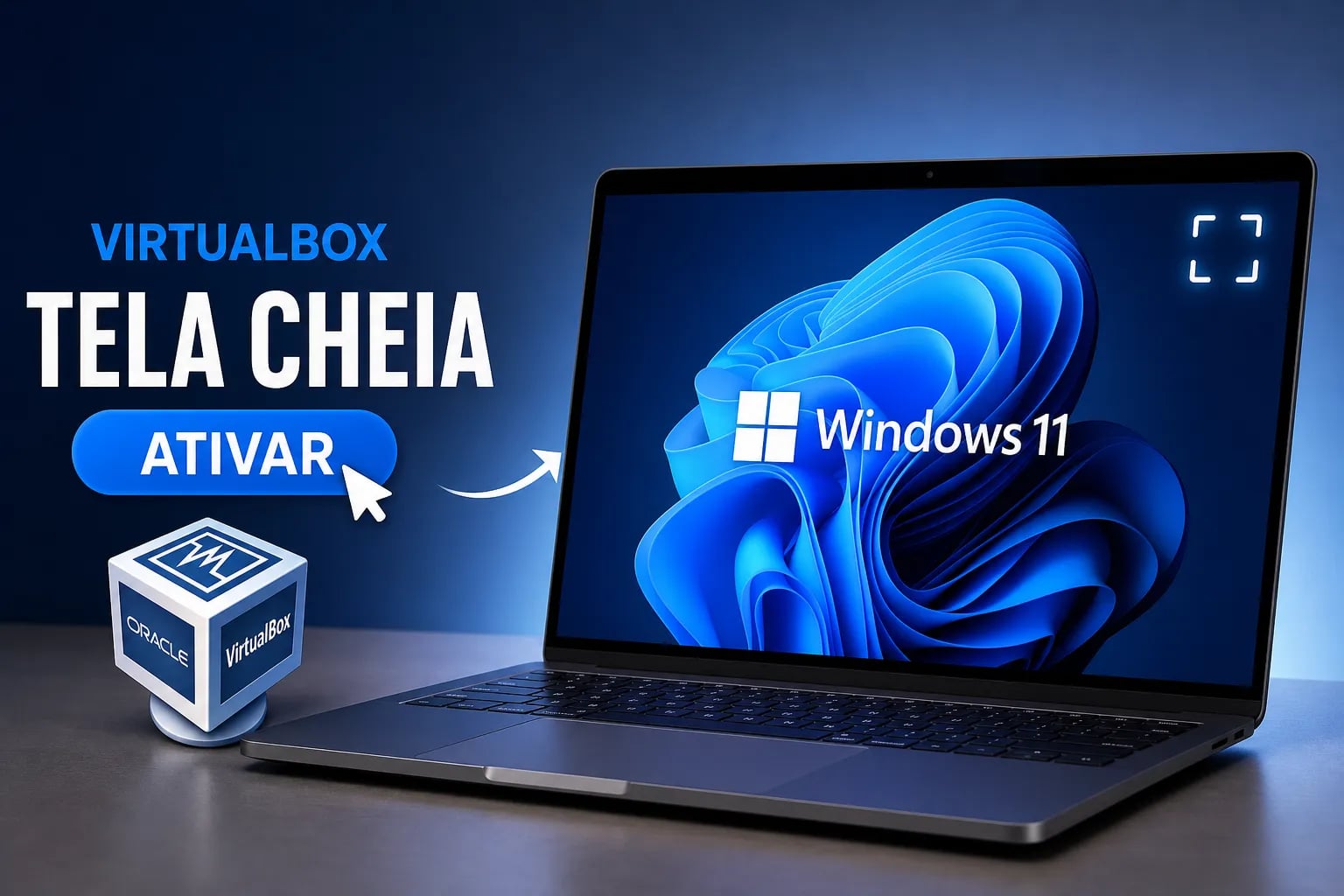 Como Ativar o Modo Tela Cheia no VirtualBox Facilmente