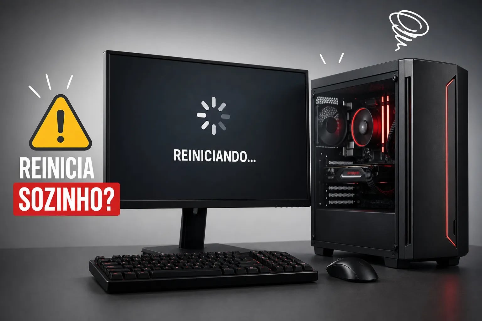 O Que Fazer Quando o PC Reinicia Sozinho